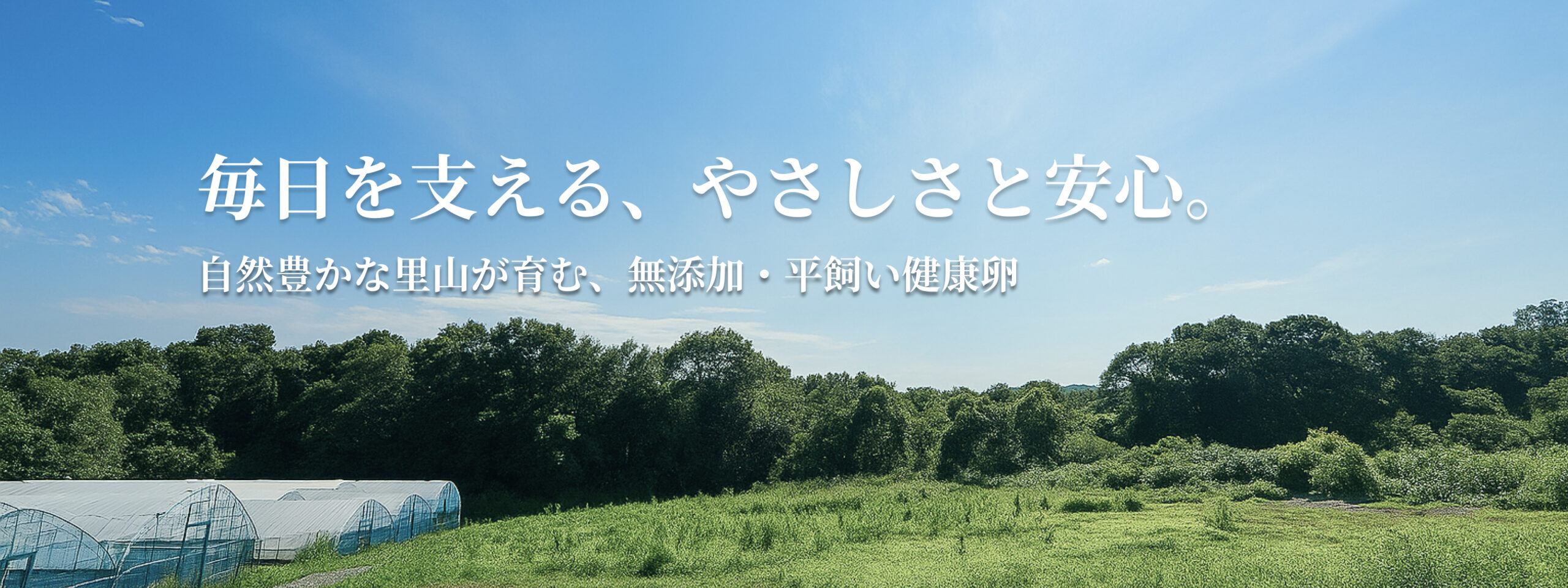 毎日を支える、やさしさと安心。