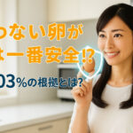 無洗卵のクチクラ層が守る安全性｜メリットと汚染率0.003%の科学的根拠