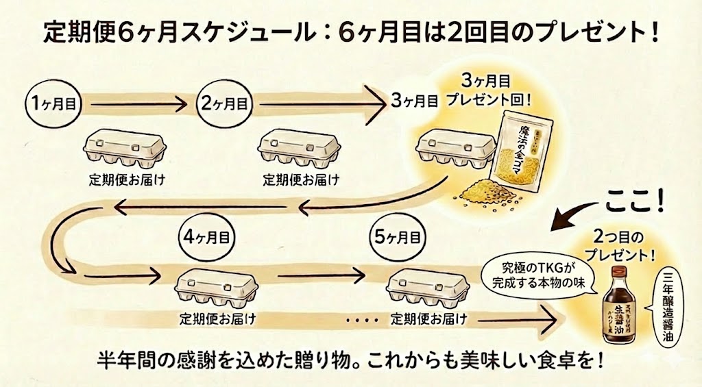 特典2:定期6回目にお届けする特別なプレゼント!