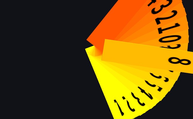 DSMヨークカラーファンでいうと、だいたい8〜11番あたりの標準的な黄色